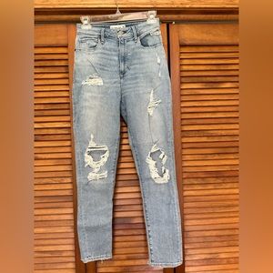 Abercrombie Curve Love High Rise Super Skinny Ankle Jeans